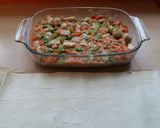 A picture of step 7 of Vickys Chicken & Sausage Pot Pie, GF DF EF SF NF.