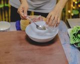 รูปขั้นตอนการทำที่ 3 ของ ผัดซีอิ๊ว เส้นใหญ่ หมูหมักนุ่ม ไม่มัน ไม่เลี่ยน😊