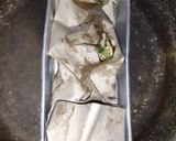 Foto langkah ke 4 dari resep Cefalo al Cartoccio (Ikan Belanak Panggang ala Italia).