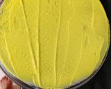 A picture of step 4 of Khandvi.
