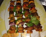 A picture of step 5 of Chicken skewers.
