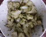 Foto del paso 3 de la receta: Patatas con perejil y pistacho