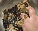 A picture of step 4 of Eggless-Cranberry-Almonds & Chocolate Chips Cookies.