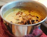 A picture of step 5 of Aval Halwa for Krishna Jayanthi.