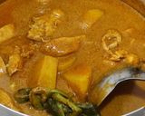 Foto langkah ke 4 dari resep Gulai Ayam (fillet dada) dan kentang simple.