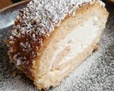 Foto del paso 21 de la receta: Bracito de nata con crema de yema y crocanti