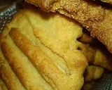 A picture of step 4 of Moreish Horlicks cookies.