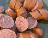 A picture of step 4 of Fried Cabbage and Kielbasa 🥬.
