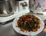 Foto langkah ke 5 dari resep Oseng tempe kacang panjang.