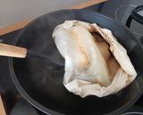 Foto del paso 4 de la receta: Puerros en Papillote, en Salsa de Mostaza