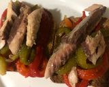 Foto del paso 6 de la receta: Tostas de caballa con pimientos asados