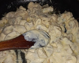 Foto del paso 4 de la receta: Pasta cremosa de pollo y champiñones