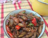 Foto langkah ke 3 dari resep Cumi asin sambal rawit.