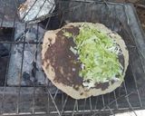 A picture of step 5 of Tlayuda.