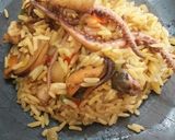 Foto del paso 6 de la receta: Arroz con calamar y almejas. Para semana santa