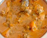 মেথি শাক দিয়ে চিকেন (methi shak diye chicken recipe in Bengali) রেসিপি ধাপ - 8 ছবি