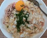 Foto langkah ke 2 dari resep Perkedel kentang ayam.
