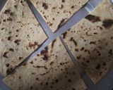 A picture of step 2 of Crispy roti.