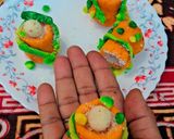 सूखे नारियल से बनी मटकी मिठाई (बिना गैस जलाए बनने वाली मिठाई) रेसिपी चरण 11 फोटो