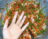 Hình bước làm 22 của món Kim chi cải thảo
