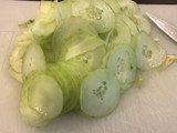 Tzatziki (ensalada de pepinos con yoghurt)
