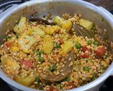 A picture of step 6 of Assamese Style Pearl Barley Khisiri.