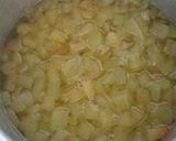 A picture of step 5 of Tuti fruti from water melon rind.