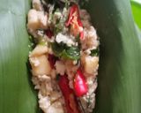 Foto langkah ke 4 dari resep PesTa Jamur (Pepes Tahu Jamur).