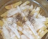 फ्रेंच फ्राइज (french fries recipe in Hindi) रेसिपी चरण 1 फोटो