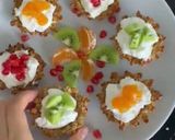 Hình bước làm 2 của món Bánh tart Yến mạch trái cây