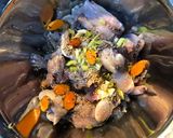 Hình bước làm 1 của món Ếch xào lăn