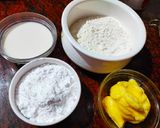 A picture of step 1 of Tutti fruity cookies.