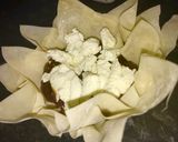 A picture of step 3 of Goats Cheese Tart.
