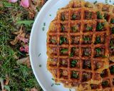 Une image de l'étape 5 de 🌸 Gaufre aux courgettes et flocons d'avoine.