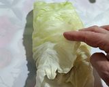 Foto del paso 4 de la receta: Niños envueltos veganos de repollo y lentejas