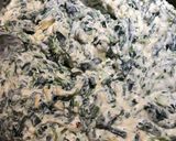 A picture of step 2 of Creamy Spinach Quesadillas.