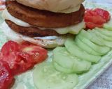 A picture of step 5 of Double Petty Burger.