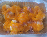 Foto del paso 3 de la receta: Coliflor a mi manera con bacon, sofrito, bechamel y queso en un plis plas