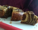 एगलेस मार्बल केक (eggless marble cake recipe in marathi) रेसिपी स्टेप 6 फोटो