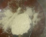 A picture of step 2 of Dry okra sup with semo.