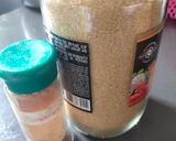 A picture of step 1 of Apple Bread.