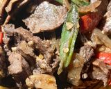 Foto langkah ke 7 dari resep Lidah sapi Lada Hitam.