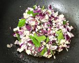 A picture of step 5 of Raw Banana Curry.