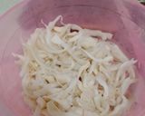 Foto langkah ke 3 dari resep Pepes Tahu Jamur Kemangi.