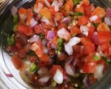 A picture of step 1 of Carne Picada Taco Rice Bowl.
