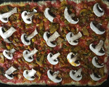Foto del paso 9 de la receta: Coca/pizza de pimientos y tomate (vegetariano)
