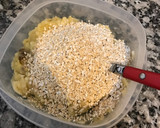 Foto del paso 2 de la receta: Galletas de avena, banana y nuez súper fit !