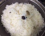 A picture of step 3 of Sweet corn and Spinach pulao.