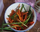 Hình bước làm 4 của món Kim chi đu đủ chay
