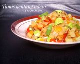 Foto langkah ke 3 dari resep Tumis kentang ndeso #pr_masakan kentang.